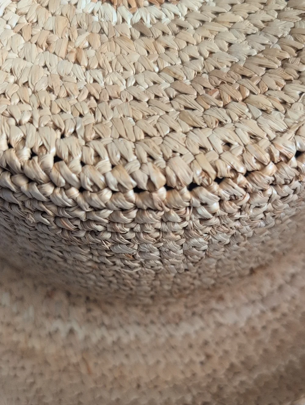 J.Crew Crocheted Raffia Hat